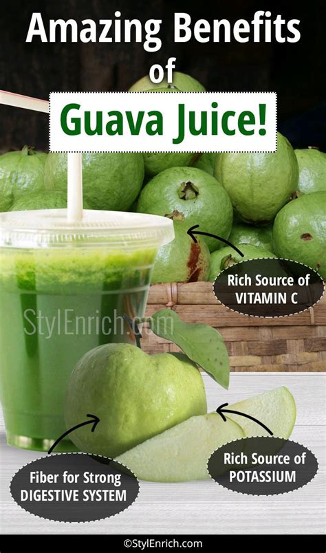 guava nectar benefits.